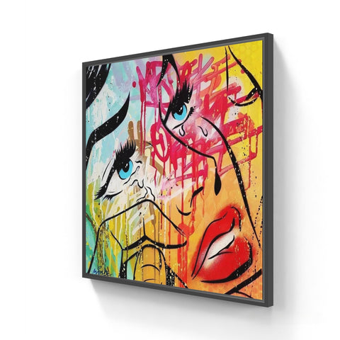 Crying #9 by Mr Oreke | Distinctive Home Decor | Handmade Aluminium Artworks | Shop now from A$245