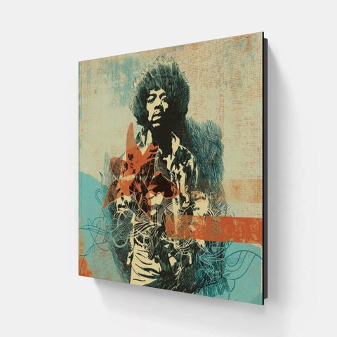 Jimi hendrix canvas print