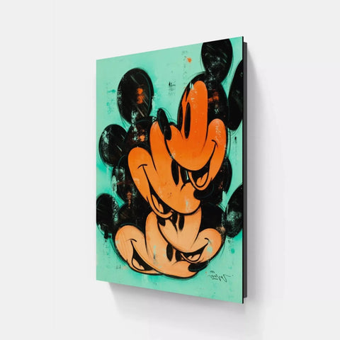 Mickey mouse canvas wall art