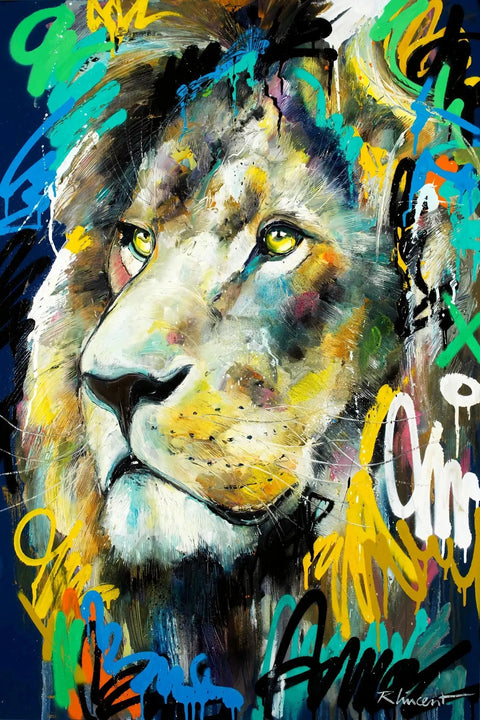 Simba by Vincent Richeux | Distinctive Home Decor | Handmade Aluminium Artworks | Shop now from A$290