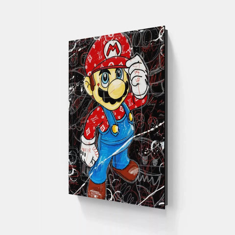 Mario canvas print