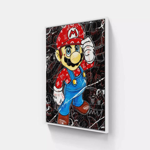 Mario canvas wall art