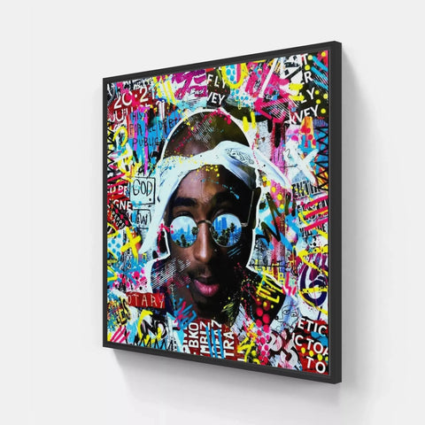 Tupac by Aiiroh | Distinctive Home Decor | Handmade Aluminium Artworks | Shop now from A$245