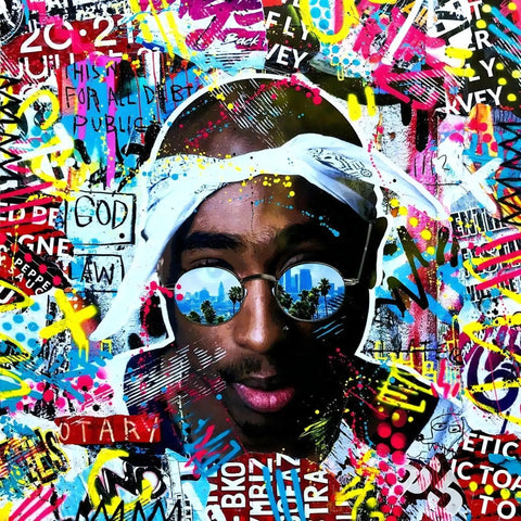 Tupac by Aiiroh | Distinctive Home Decor | Handmade Aluminium Artworks | Shop now from A$245