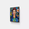 Frida Flowers By Jisbar • Handcrafted Canvas Art Prints