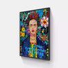 Frida Flowers By Jisbar • Handcrafted Dibond® Art Prints
