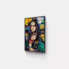 Space Mona Lisa [with Black Floating Fame] By Jisbar •
